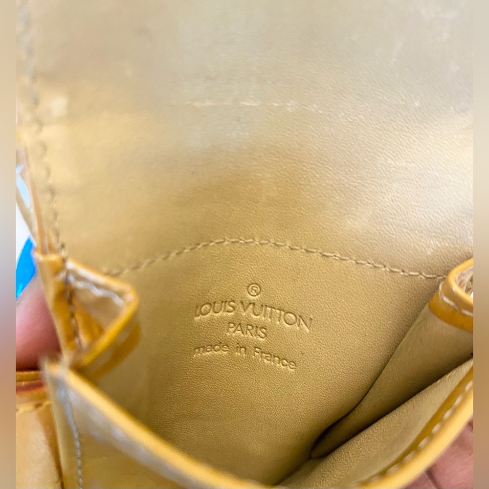 Louis Vuitton Monogram Vernis Lafayette Street Bangle Bracelet Yellow - Picture 3 of 11